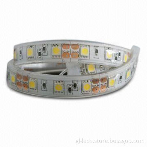 IP68 SMD LED Ribbon Light with 12 or 24V DC Input Voltage, Suitable for Path and Contour Marking